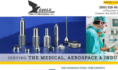 metal eagle fabricators|eagle stainless tube.